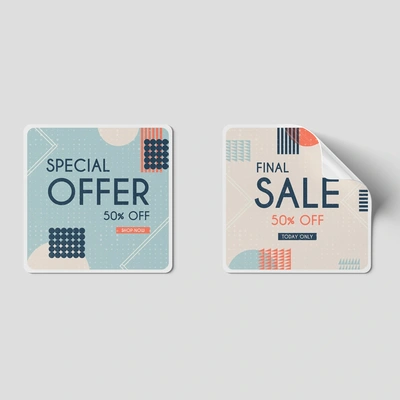  Square Sticker
